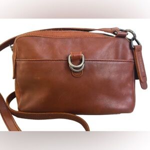 Lucky Brand Brown Leather Crossbody Bag